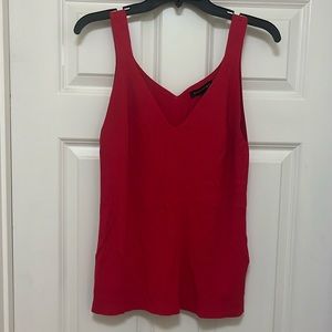 NWOT Banana Republic Red Light Sweater Tank- Size L